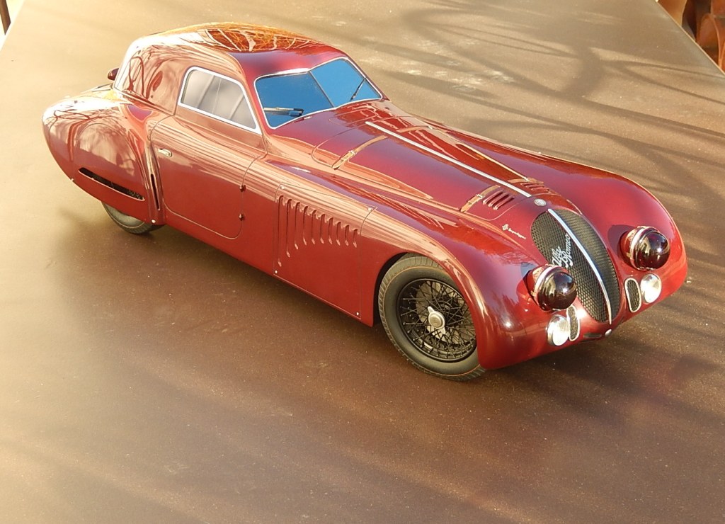 De Conto : Alfa Romeo 8C 2900  1/6 scale --> SOLD